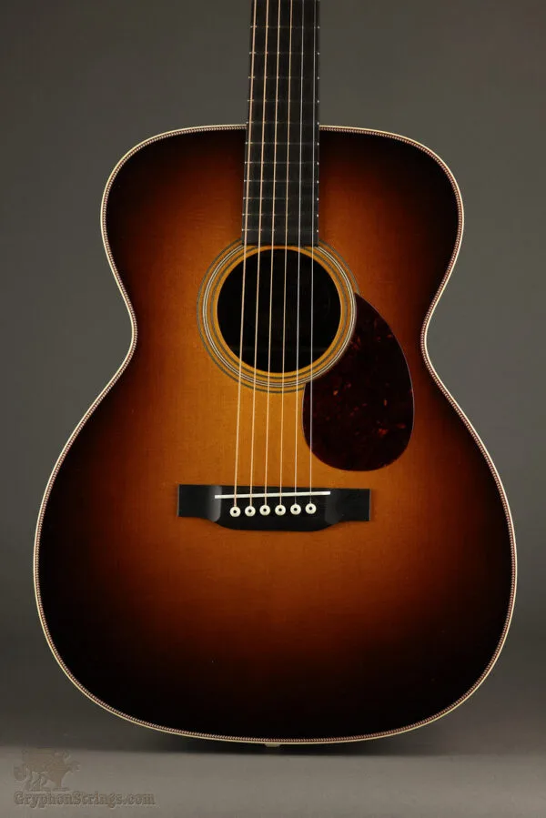 Collings OM2H T Traditional Sunburst Steel String Acoustic Guitar – New