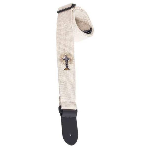 COTTON SERIES EMROIDERED CROSS NATURAL