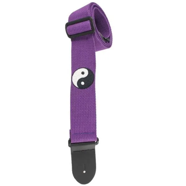 COTTON SERIES EMROIDERED YIN YANG PURPLE