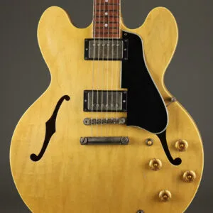 Creek CTF 1959 Aged Natural Semi-Hollow Archtop Electric Guitar – New