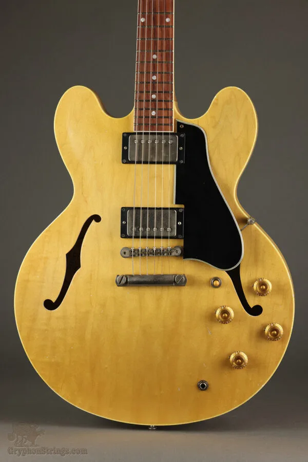 Creek CTF 1959 Aged Natural Semi-Hollow Archtop Electric Guitar – New