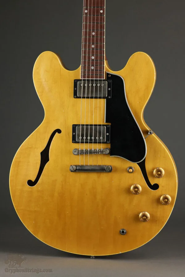 Creek CTF1959 Aged Natural Semi-Hollow Archtop Electric Guitar – New