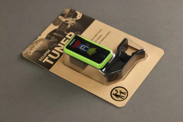 D’Addario Eclipse Headstock Tuner, Green