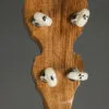 Deering White Lotus 5-String Resonator Banjo – New