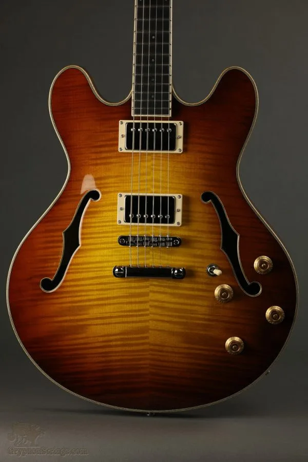 Eastman T186MX-GB Semi-Hollow Electric Guitar New