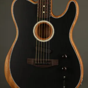 Fender Acoustasonic® Player Telecaster®, Rosewood Fingerboard, Brushed Black – New