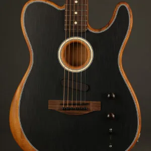 Fender Acoustasonic® Player Telecaster®, Rosewood Fingerboard, Brushed Black – New