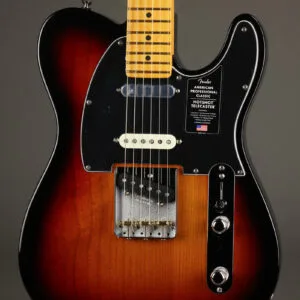 Fender American Professional Classic HotShot Telecaster® SSS, Maple Fingerboard, 3-Color Sunburst – New