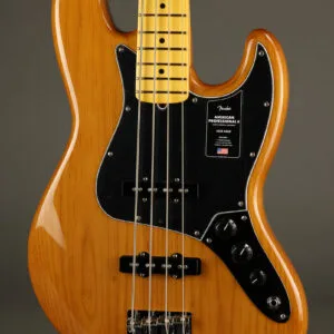 Fender American Professional II Jazz Bass®, Maple Fingerboard, Roasted Pine – New