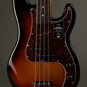 Fender American Professional II Precision Bass®, Rosewood Fingerboard, 3-Color Sunburst New