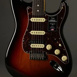 Fender American Professional II Stratocaster® HSS, Rosewood Fingerboard, 3-Color Sunburst New