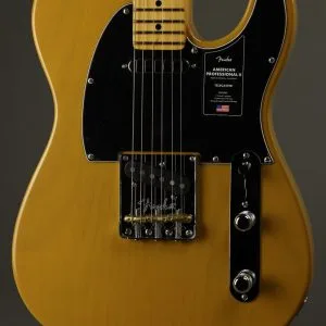Fender American Professional II Telecaster®, Maple Fingerboard, Butterscotch Blonde New