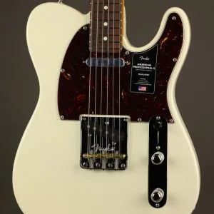 Fender American Professional II Telecaster®, Rosewood Fingerboard, Olympic White – New