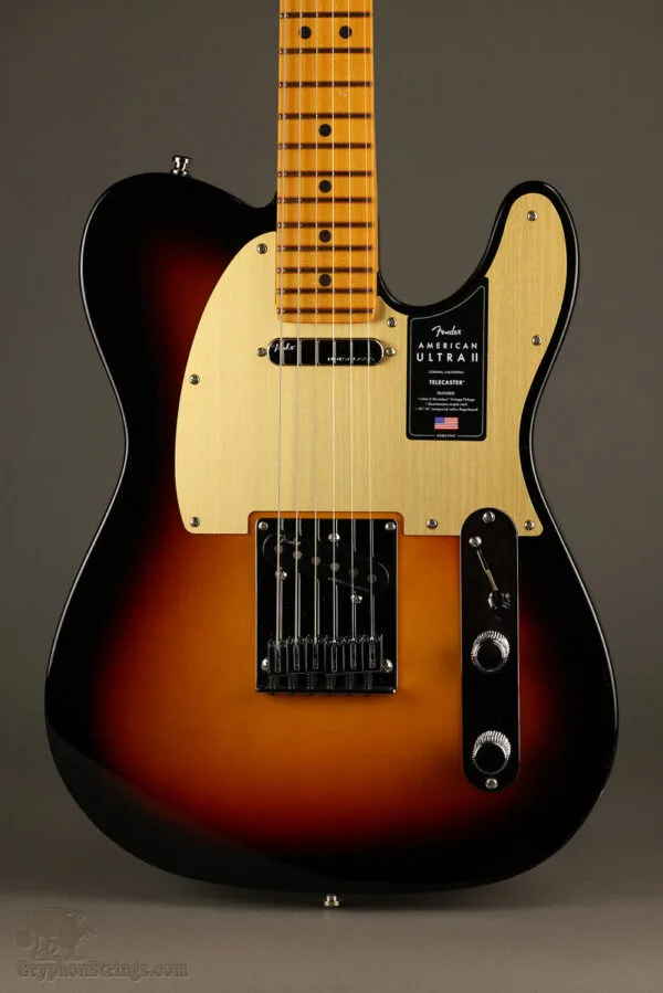 Fender American Ultra II Telecaster®, Maple Fingerboard, Ultraburst – New