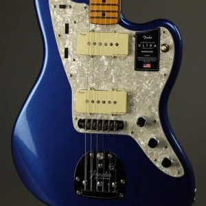Fender American Ultra Jazzmaster®, Maple Fingerboard, Cobra Blue New