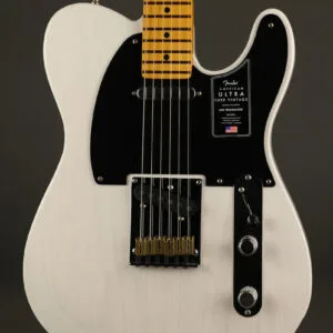 Fender American Ultra Luxe ’50s Telecaster®, Maple Fingerboard, White Blonde – New