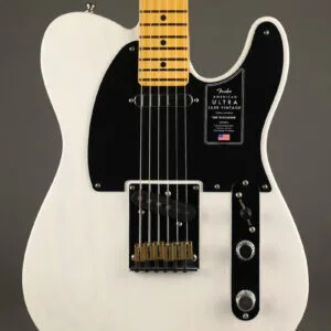 Fender American Ultra Luxe ’50s Telecaster®, Maple Fingerboard, White Blonde – New
