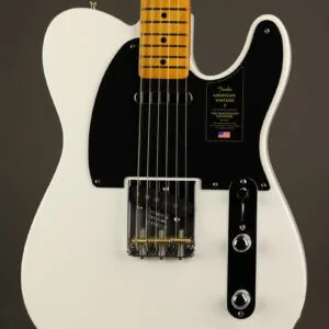 Fender American Vintage II 1951 Telecaster®, Maple Fingerboard, Prototype White – New