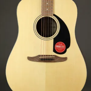 Fender California Standard Redondo™, Spruce Top, Black Pickguard, Natural – New