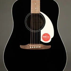 Fender California Standard Redondo™, Spruce Top, Ivory Pickguard, Black – New