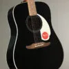 Fender California Standard Redondo™, Spruce Top, Ivory Pickguard, Black – New