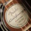 Fender California Standard Redondo™, Spruce Top, Ivory Pickguard, Black – New