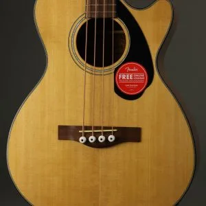 Fender CB-60SCE Bass, Laurel Fingerboard, Natural New