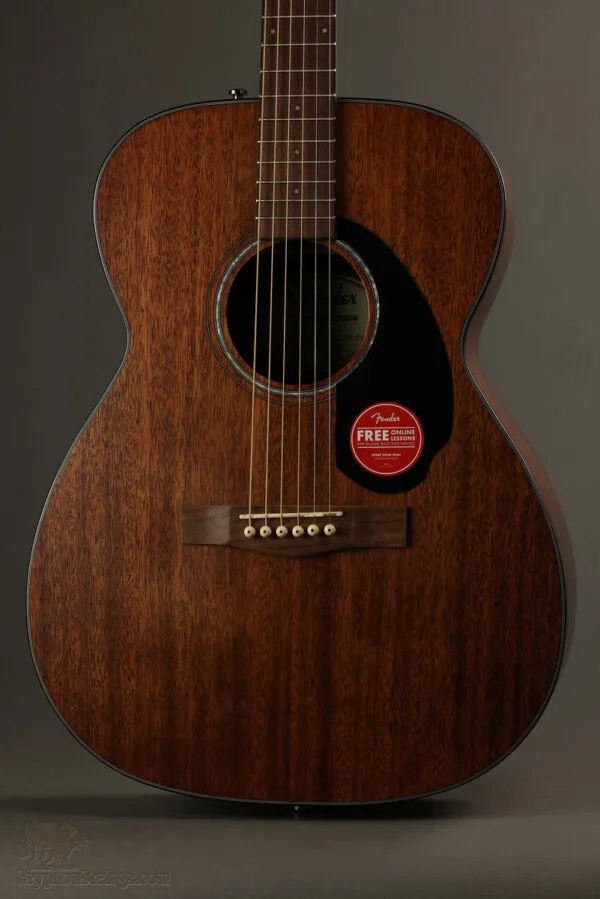 Fender CC-60S All-Mahogany Concert, Walnut Fingerboard, Natural – New