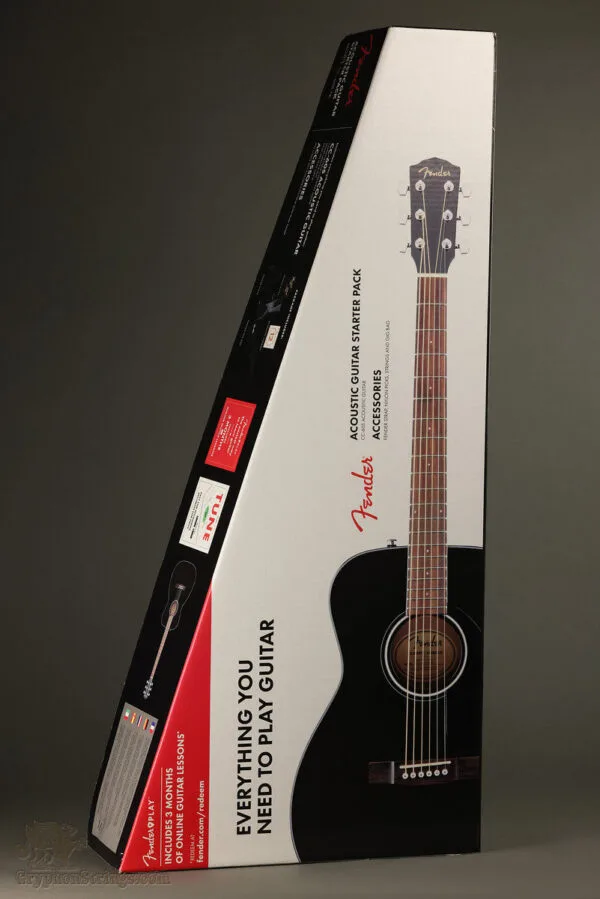 Fender CC-60S Concert Pack V2, Black – New