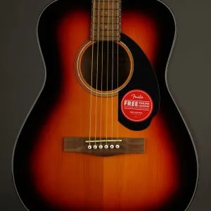 Fender CC-60S Concert, Walnut Fingerboard, 3-Color Sunburst – New