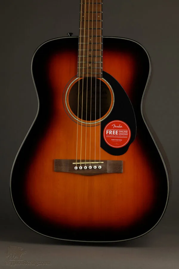 Fender CC-60S Concert, Walnut Fingerboard, 3-Color Sunburst – New
