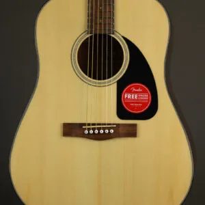 Fender CD-60 Dreadnought V3 w/Case, Walnut Fingerboard, Natural – New