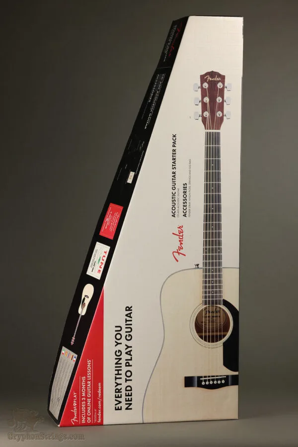 Fender CD-60S Dreadnought Pack V2, Natural – New