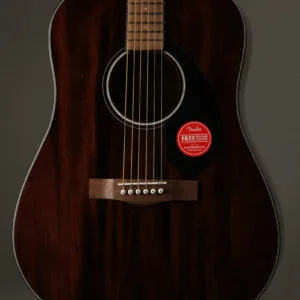 Fender CD-60S Dreadnought, Walnut Fingerboard, All-Mahogany – New