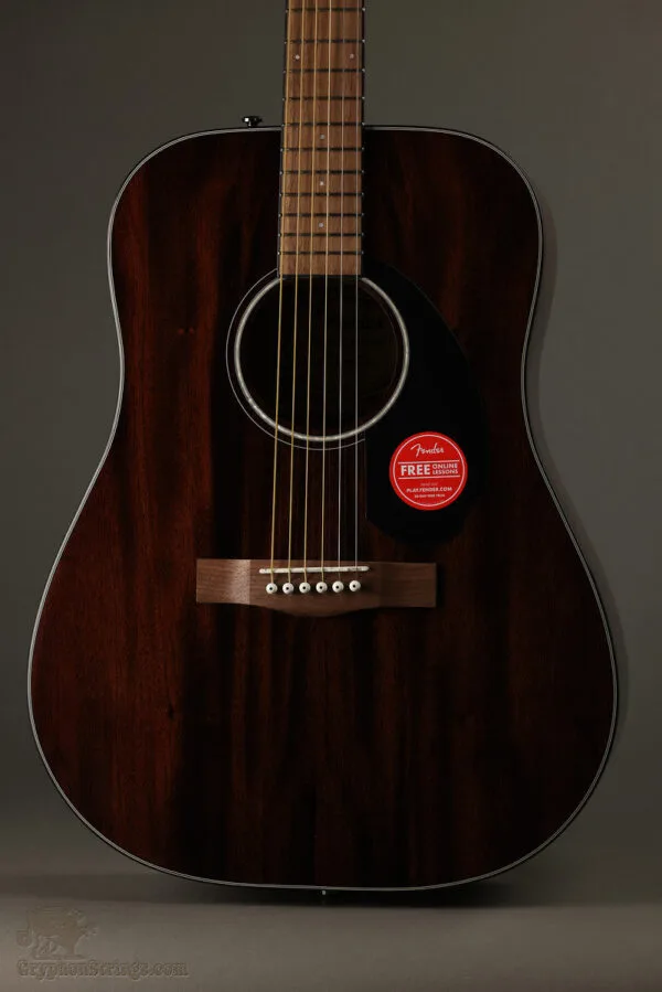 Fender CD-60S Dreadnought, Walnut Fingerboard, All-Mahogany – New