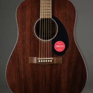 Fender CD-60S Dreadnought, Walnut Fingerboard, All-Mahogany – New
