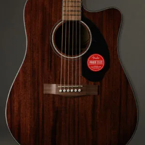 Fender CD-60SCE Dreadnought, Walnut Fingerboard, All-Mahogany – New