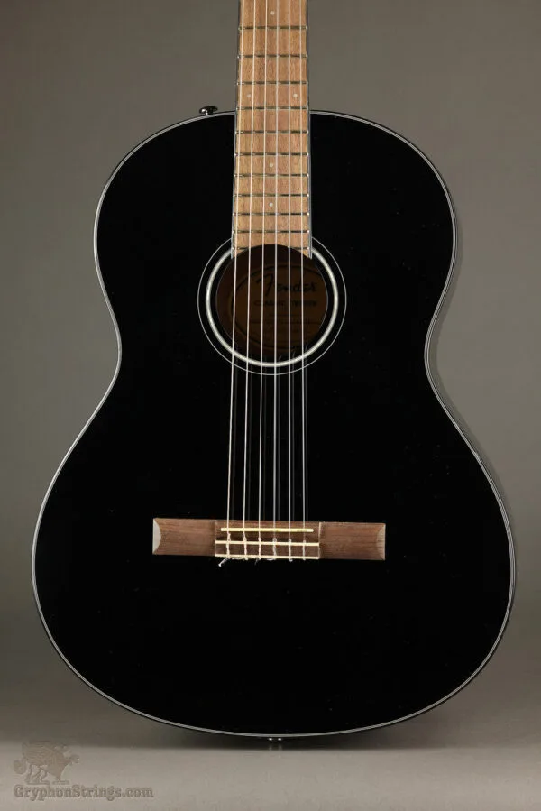 Fender CN-60S Nylon, Walnut Fingerboard, Black – New