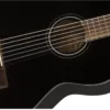 Fender CN-60S Nylon, Walnut Fingerboard, Black – New