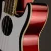 Fender Fullerton Strat® Uke, Walnut Fingerboard, White Pickguard Candy Apple Red – New