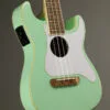 Fender Fullerton Strat® Uke, Walnut Fingerboard, White Pickguard, Surf Green – New