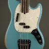 Fender JMJ Road Worn® Mustang Bass®, Rosewood Fingerboard, Faded Daphne Blue – New