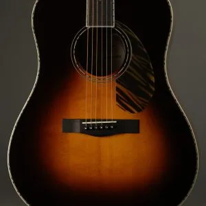 Fender PD-220E Dreadnought, Ovangkol Fingerboard, 3-Color Vintage Sunburst New