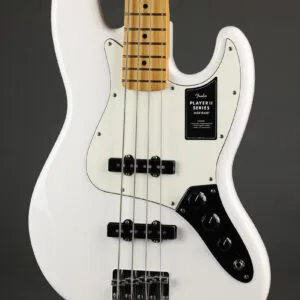 Fender Player II Jazz Bass®, Maple Fingerboard, Polar White – New