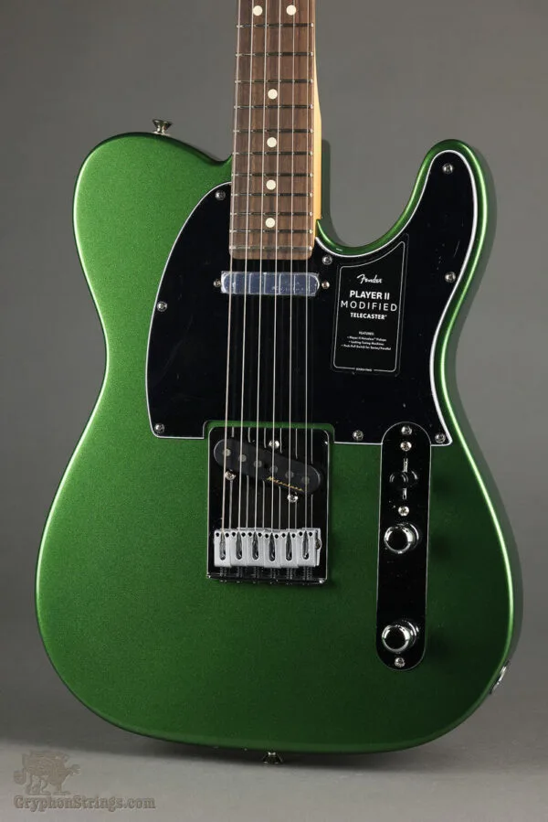 Fender Player II Modified Telecaster®, Rosewood Fingerboard, Harvest Green Metallic – New