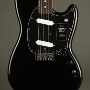 Fender Player II Mustang®, Rosewood Fingerboard, Black – New