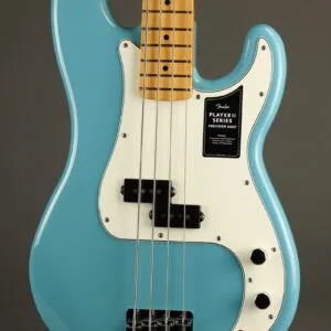 Fender Player II Precision Bass®, Maple Fingerboard, Aquatone Blue – New
