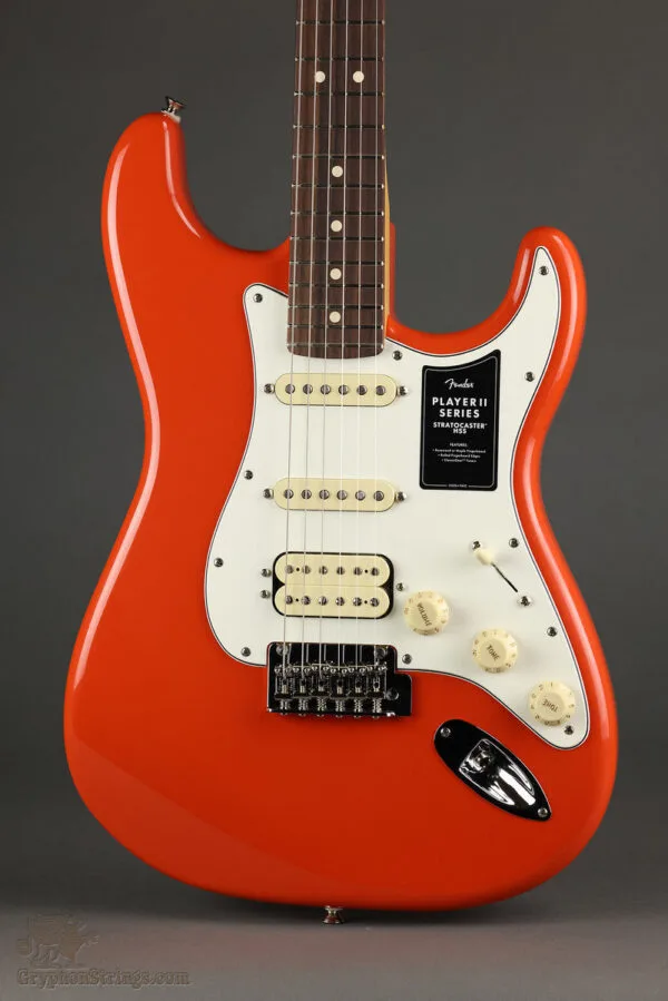 Fender Player II Stratocaster® HSS, Rosewood Fingerboard, Rallye Orange – New