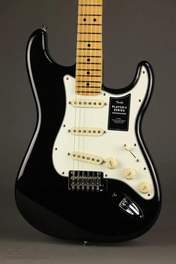 Fender Player II Stratocaster®, Maple Fingerboard, Black – New