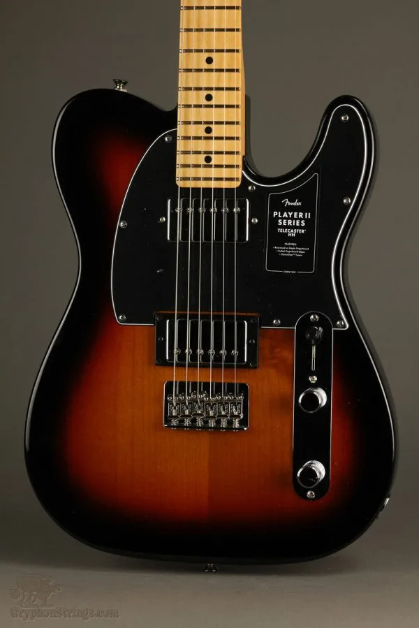 Fender Player II Telecaster® HH, Maple Fingerboard, 3-Color Sunburst – New